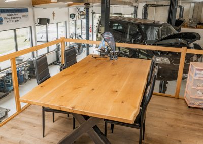 Aufenthaltsbereich für Kunden