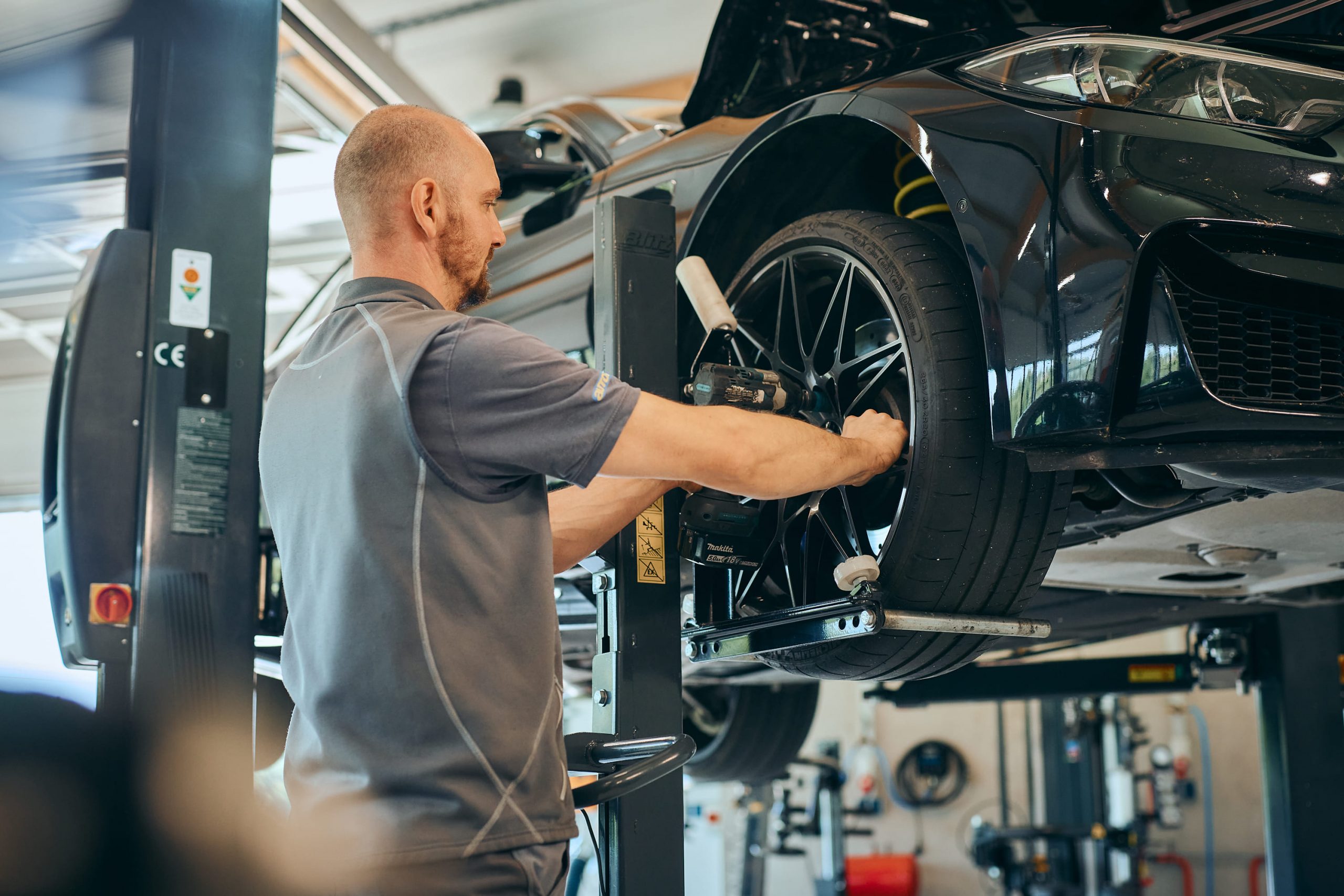 Mitarbeiter bei der Arbeit