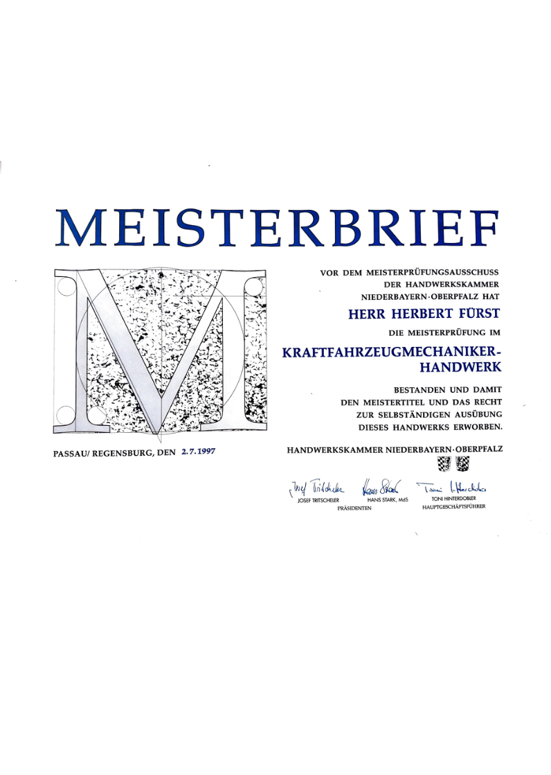 Meisterbrief